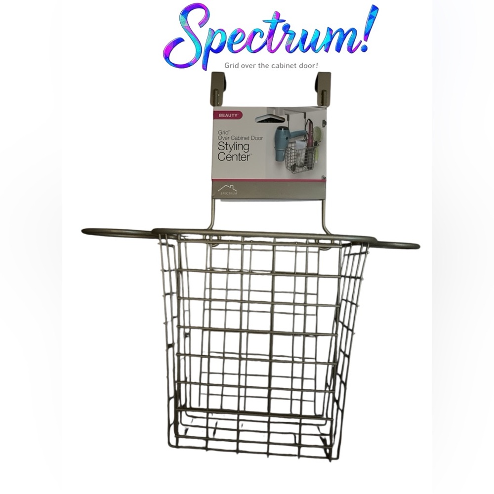 ORG Grid Over-the-Door Styling Caddy